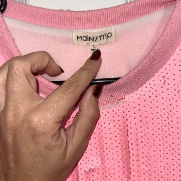 Pink Cowgirl Sequin T-Shirt - Picture 7 of 9